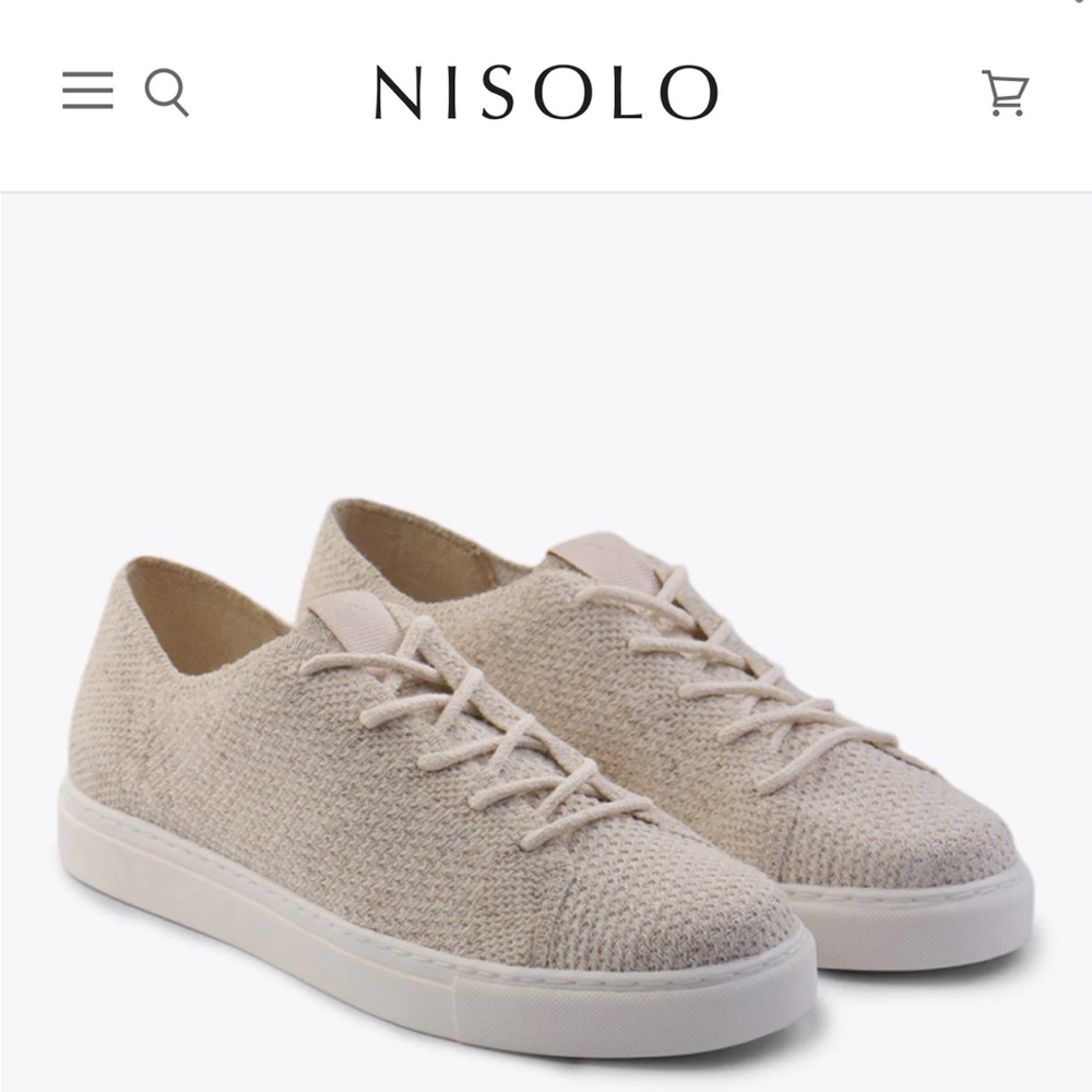 Women’s Nisolo Linen shoes. Only worn once. Size 6.5